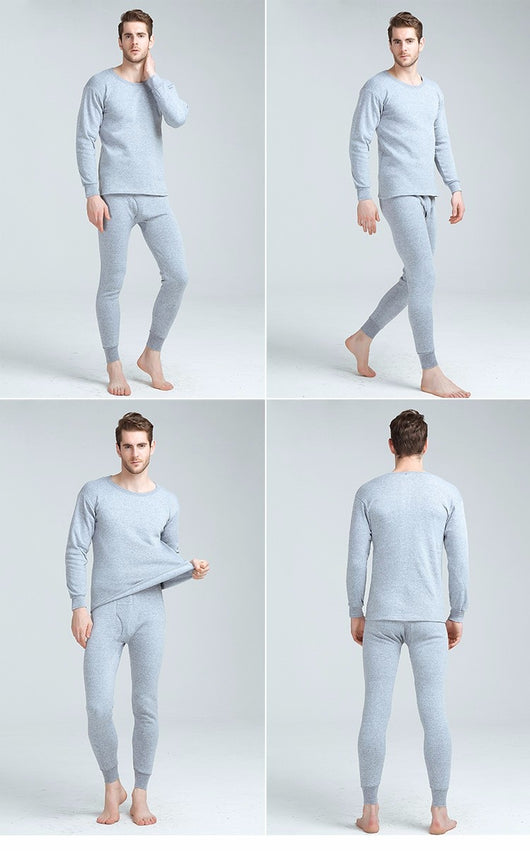 Camiseta Térmica Gruesa con Forro de Felpa para Hombre - Image 16