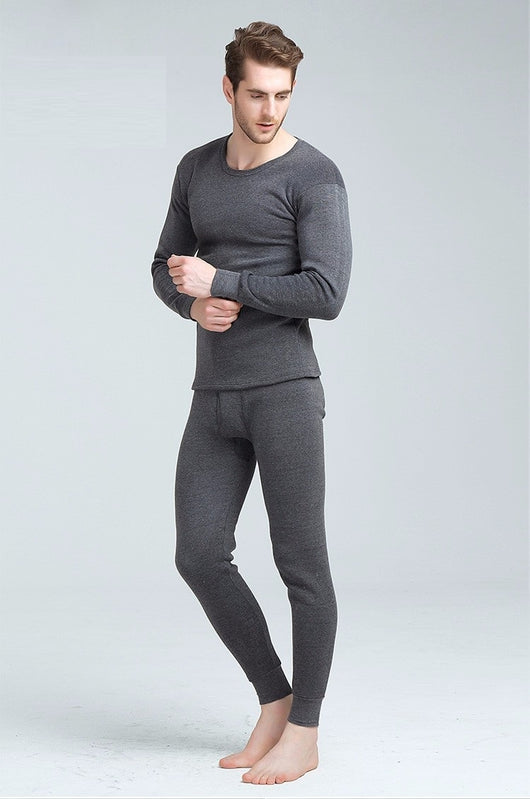 Camiseta Térmica Gruesa con Forro de Felpa para Hombre - Image 17