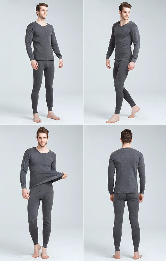 Camiseta Térmica Gruesa con Forro de Felpa para Hombre - Image 18
