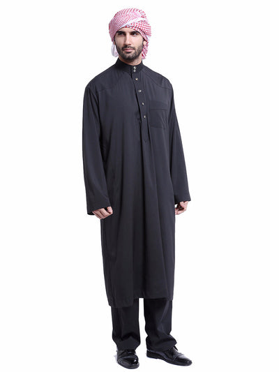 Traje Thobe Árabe para Hombre Muslims Arabia Oriente Medio TH805 - Image 11