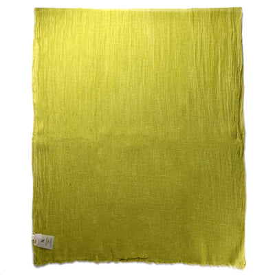 Bufanda Monocromática de Algodón y Lino con Textura Afelpada - Image 10