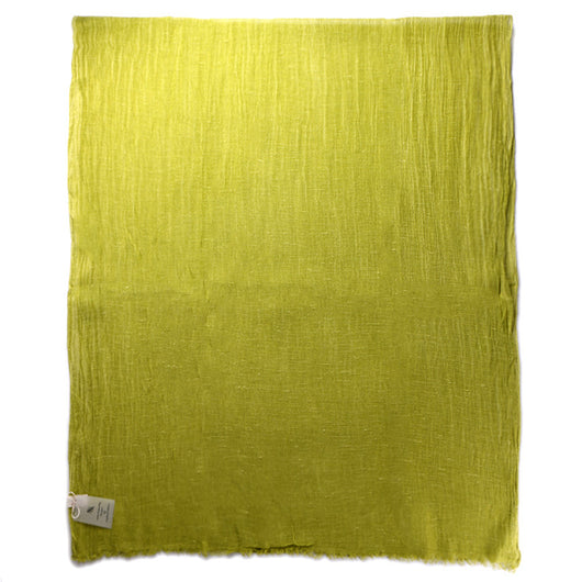 Bufanda Monocromática de Algodón y Lino con Textura Afelpada - Image 10
