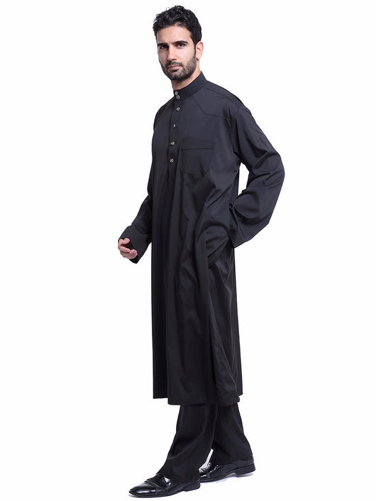 Traje Thobe Árabe para Hombre Muslims Arabia Oriente Medio TH805 - Image 14