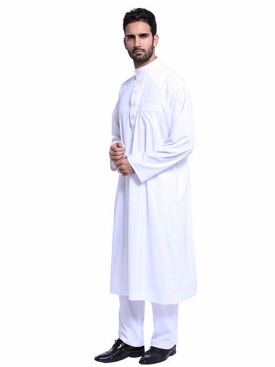 Traje Thobe Árabe para Hombre Muslims Arabia Oriente Medio TH805 - Image 26