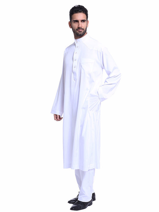 Traje Thobe Árabe para Hombre Muslims Arabia Oriente Medio TH805 - Image 27