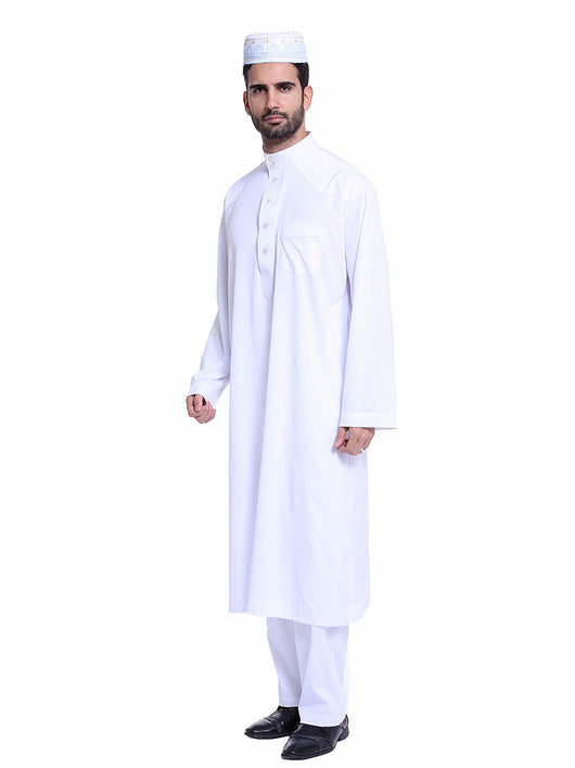 Traje Thobe Árabe para Hombre Muslims Arabia Oriente Medio TH805 - Image 28