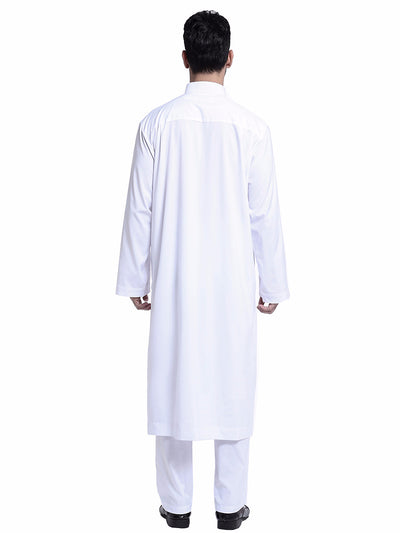 Traje Thobe Árabe para Hombre Muslims Arabia Oriente Medio TH805 - Image 29