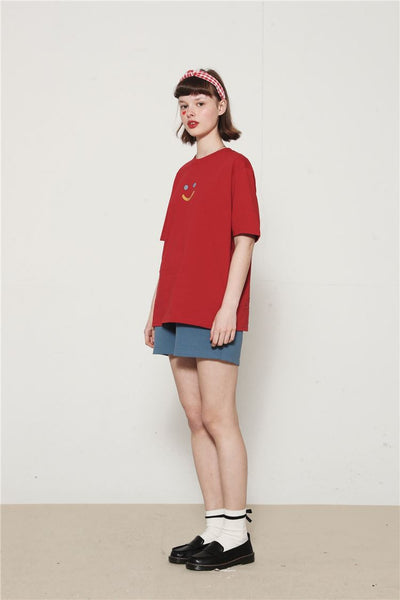 Camiseta Suelta de Tres Colores para Mujer - Image 16