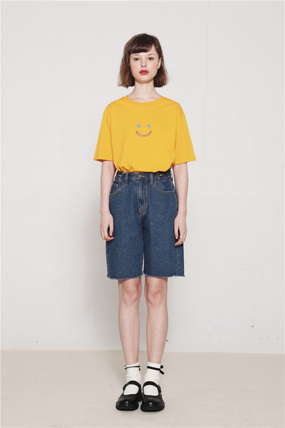 Camiseta Suelta de Tres Colores para Mujer - Image 30