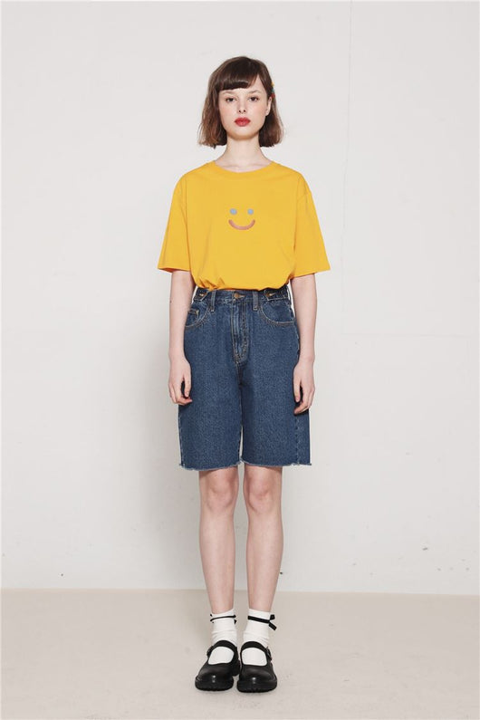 Camiseta Suelta de Tres Colores para Mujer - Image 30