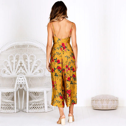 Jumpsuit Espalda Descubierta sin Mangas - Image 11