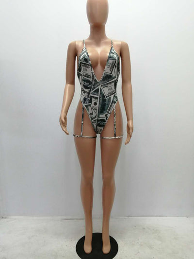 Traje de Baño Escote Profundo - Image 11