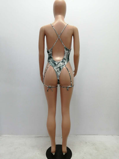 Traje de Baño Escote Profundo - Image 13