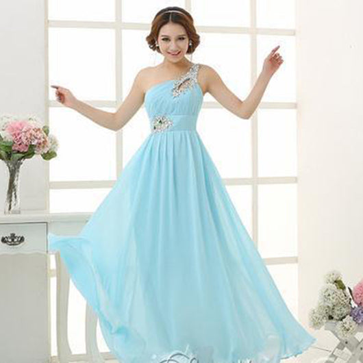 Vestido de Noche Asimétrico Largo para Cena de Gala - Image 8