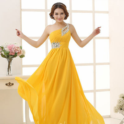 Vestido de Noche Asimétrico Largo para Cena de Gala - Image 9