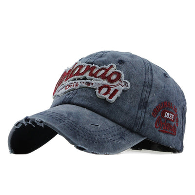 Gorra Vaquera de Algodón Lavado - Estilo Retro Clásico - Image 8