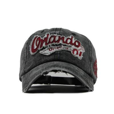 Gorra Vaquera de Algodón Lavado - Estilo Retro Clásico - Image 11