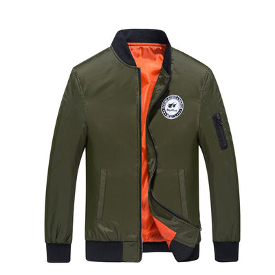 Chaqueta Bomber Casual de Nylon Estilo Béisbol - Image 6