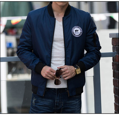 Chaqueta Bomber Casual de Nylon Estilo Béisbol - Image 8