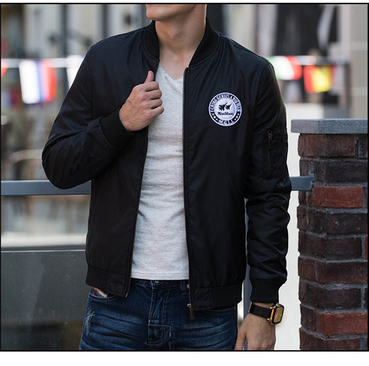 Chaqueta Bomber Casual de Nylon Estilo Béisbol - Image 9