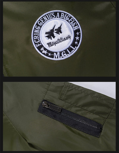 Chaqueta Bomber Casual de Nylon Estilo Béisbol - Image 10