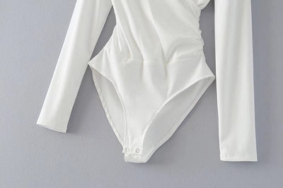 Jumpsuit Largo de Manga Larga con Diseño de Punto de Cruz - Image 23