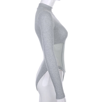 Jumpsuit con Detalles de Malla Estructurada - Image 39