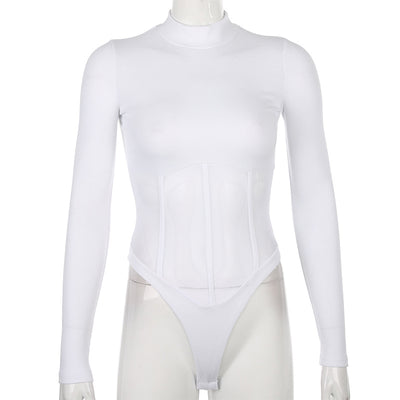 Jumpsuit con Detalles de Malla Estructurada - Image 42