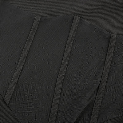 Jumpsuit con Detalles de Malla Estructurada - Image 49