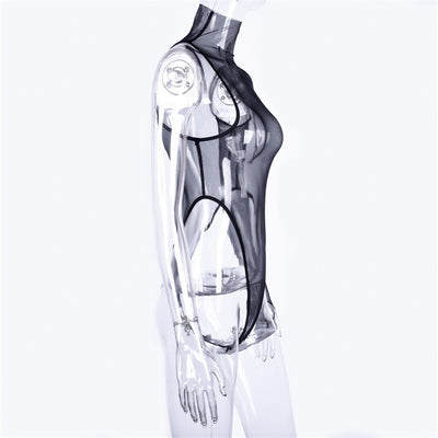 Body de Cuello Alto con Malla Transpirable - Image 15
