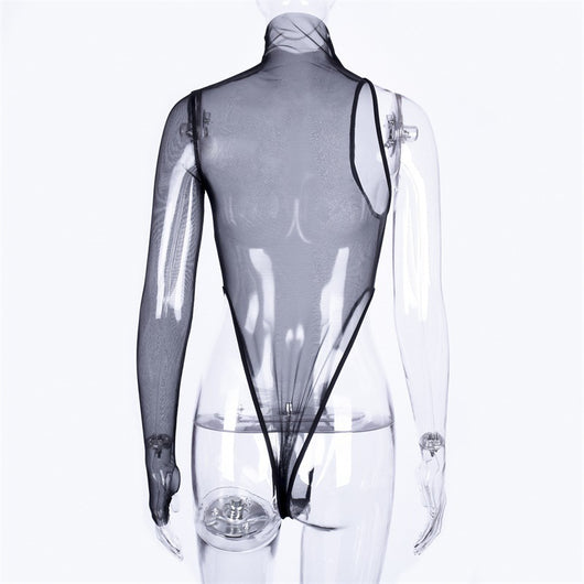 Body de Cuello Alto con Malla Transpirable - Image 16