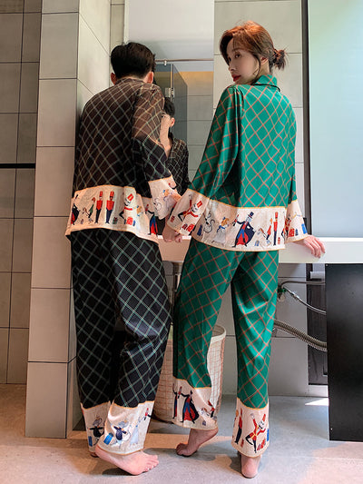 Pijama de Primavera y Otoño - Conjunto de Descanso Cómodo - Image 8