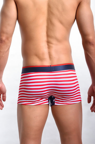 Bóxers Estampados con Bandera Americana de Costilla Elástica - Image 9