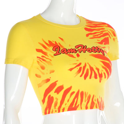 Playera Slim Teñida al Viento con Arte - Image 13