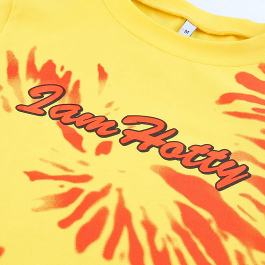 Playera Slim Teñida al Viento con Arte - Image 16