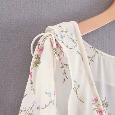 Vestido con Volantes y Cintura Definida - Image 12