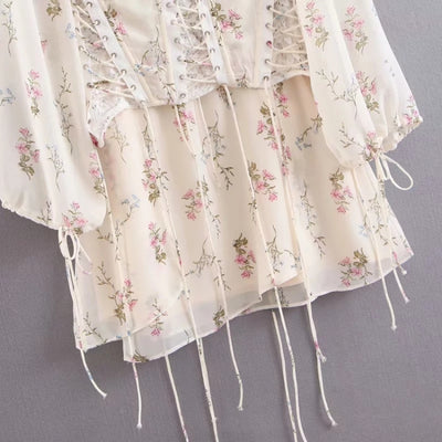 Vestido con Volantes y Cintura Definida - Image 16