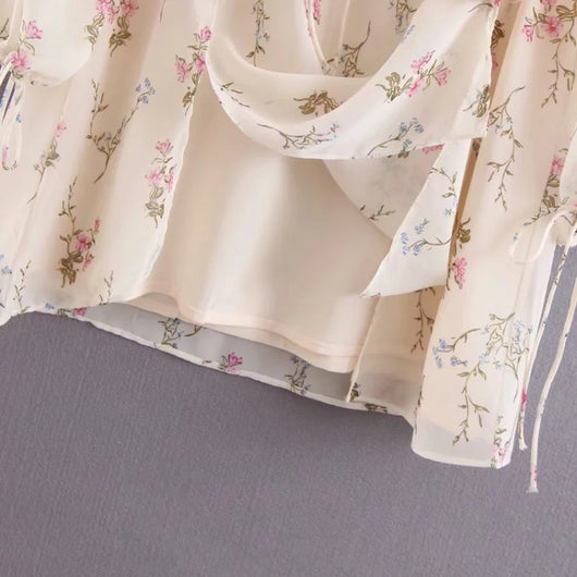 Vestido con Volantes y Cintura Definida - Image 17