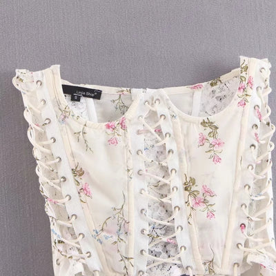 Vestido con Volantes y Cintura Definida - Image 20
