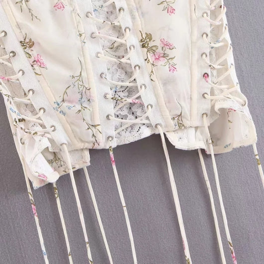Vestido con Volantes y Cintura Definida - Image 23