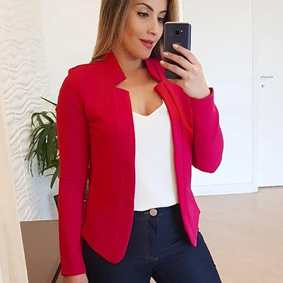 Blazer Clásico de Manga Larga Tallas S-5XL PYR - Image 8
