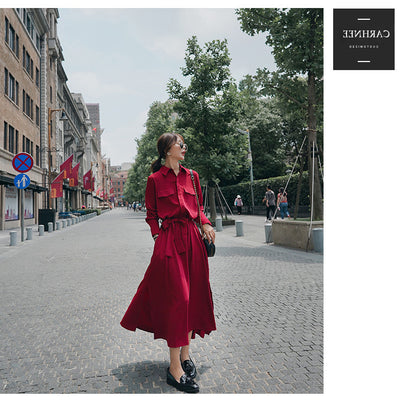 Vestido Camisero con Cintura Marcada - Image 20