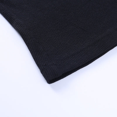 Blusa Manga Larga con Espalda Hueca Color Sólido para Mujer - Image 30