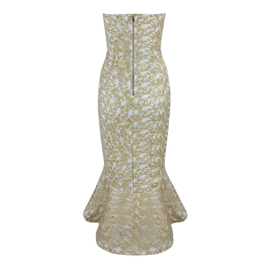 Vestido Midi Cola de Pez - Image 7