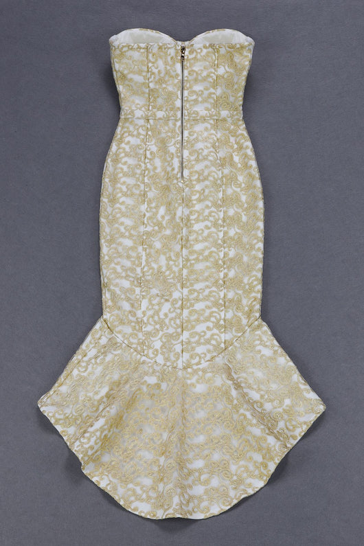 Vestido Midi Cola de Pez - Image 9