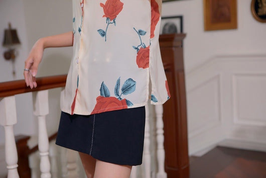 Camisa Estampada Suelta Multiusos con Personalidad - Image 17