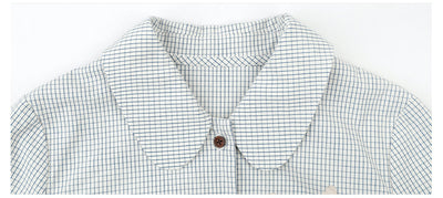 Blusa Larga Francesa de Diseño Independiente con Margaritas Pintadas a Mano - Image 19