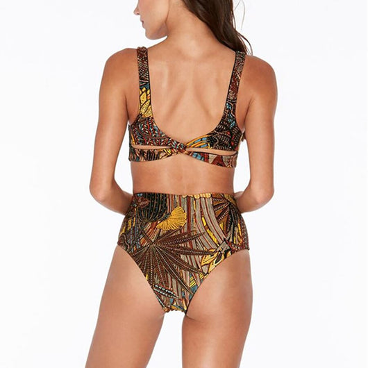 Traje de Baño Enterizo Estampado Selva Tropical - Image 9