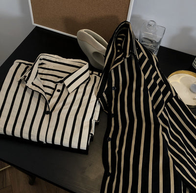 Camisa Vintage a Rayas Court - Image 8