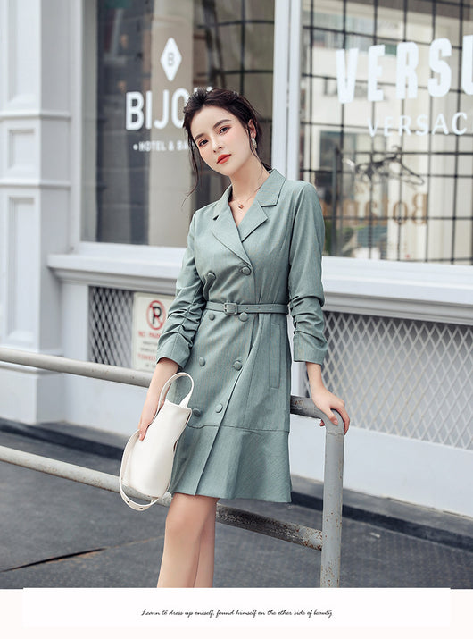 Vestido Sastre Francés Elegante - Image 4